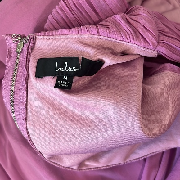 NWOT Vivid Imagination Lilac Cutout Maxi Dress - Picture 9 of 9